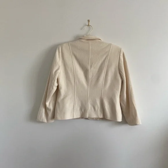 Louben Cashmere Blend Boxy Blazer - Picture 2 of 8